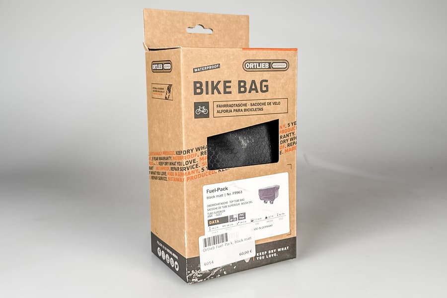 Oberrohrtasche Ortlieb, 1 L